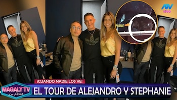 Stephanie Cayo acompaña a Alejandro