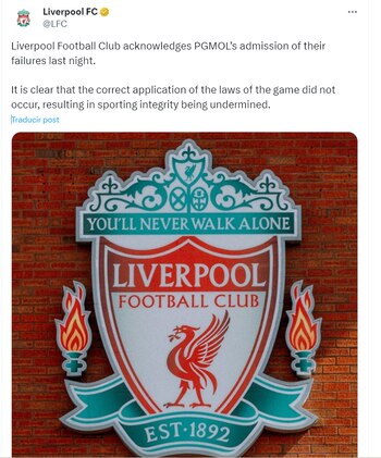 Al jugador colombiano le anularon