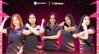El equipo femenino de VALORANT