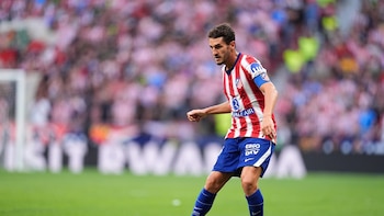 Koke, baja en el Atlético de Madrid por una lesión muscular en el muslo izquierdo
