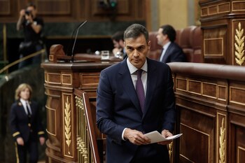 El presidente del Gobierno, Pedro