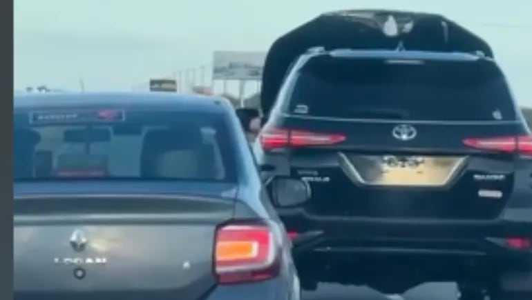 La policía restringió la circulación en la ruta para realizar las pericias del accidente