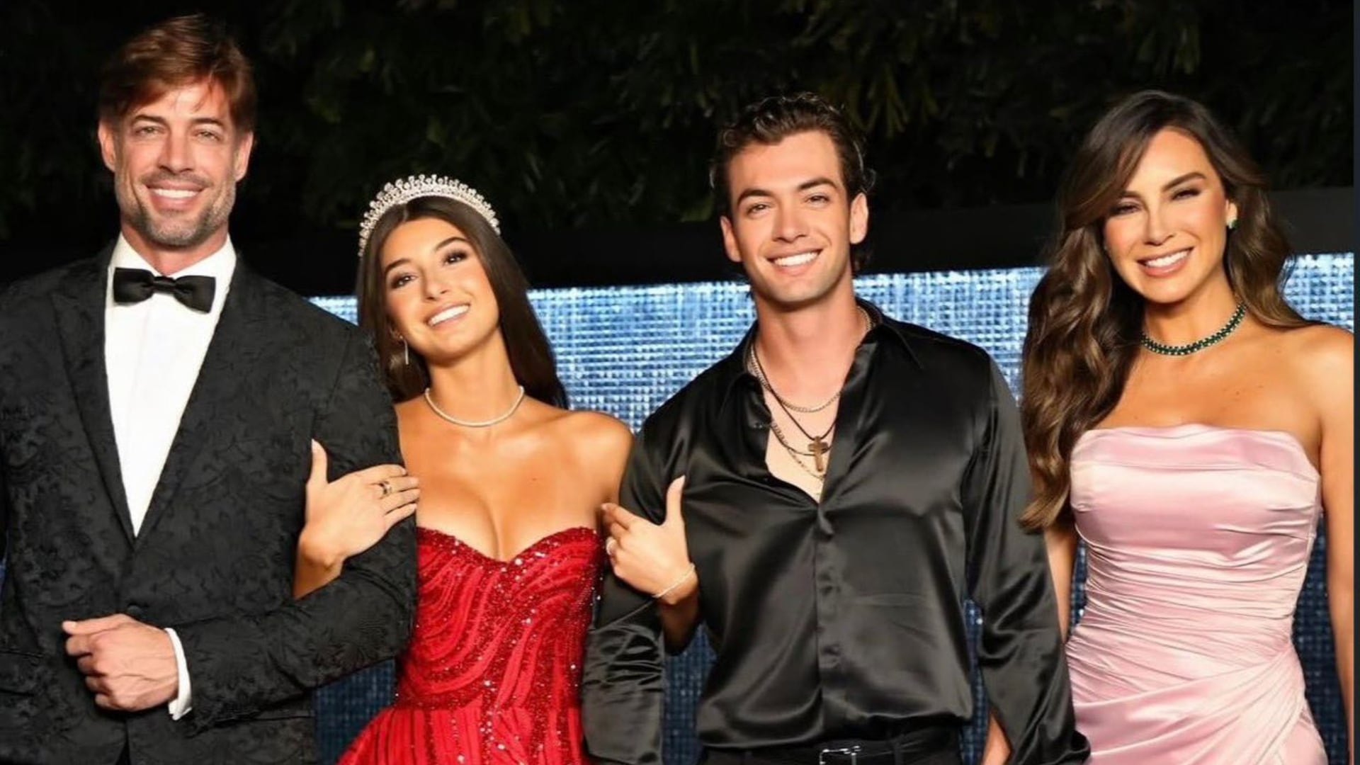 Adornos lujosos y sus padres juntos: así fue los “dulces 16” de Kailey, hija de William Levy y Elizabeth Gutiérrez(Instagram/@kaileylevy19)
