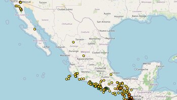 Reporte vespertino de sismos de este 28 de julio de 2026. (Servicio Sismológico Nacional)