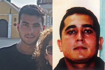 Cristian David Castillo de la Ossa y el patrullero sindicado por su homicidio, Moreno Gordillo