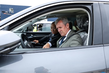 El presidente de la Xunta, Alfonso Rueda, durante su viaje a China (Europa Press)
