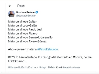 Con este mensaje, el director