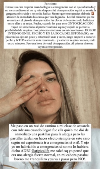 Korina Rivadeneira desesperada por falta