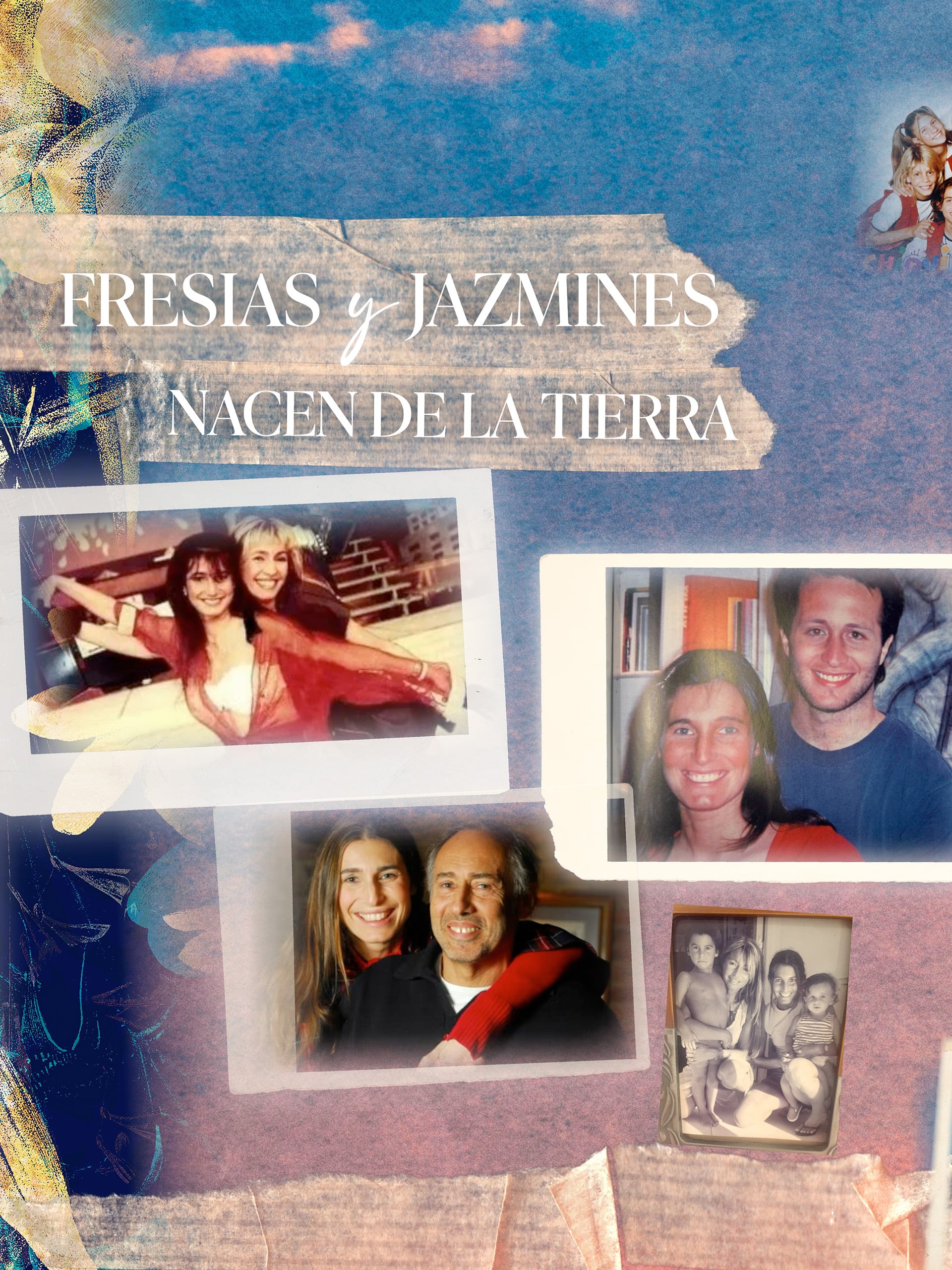 Cris Morena y Gustavo Yankelevich con sus hijos Romina y Tomás