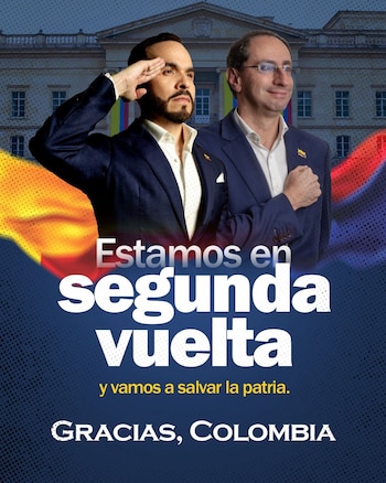 La fórmula presidencial se pronunció tras la victora en la primera vuelta de las Elecciones presidenciales 2026 - crédito @jrestrp/X