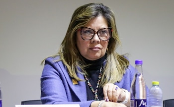 La fiscal general Luz Adriana Camargo rechazó la recusación presentada por el representante Daniel Briceño en el caso de la Ungrd - crédito Catalina Olaya/Colprensa
