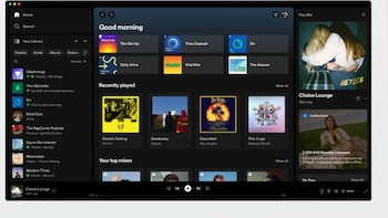 Spotify se renueva en computadores