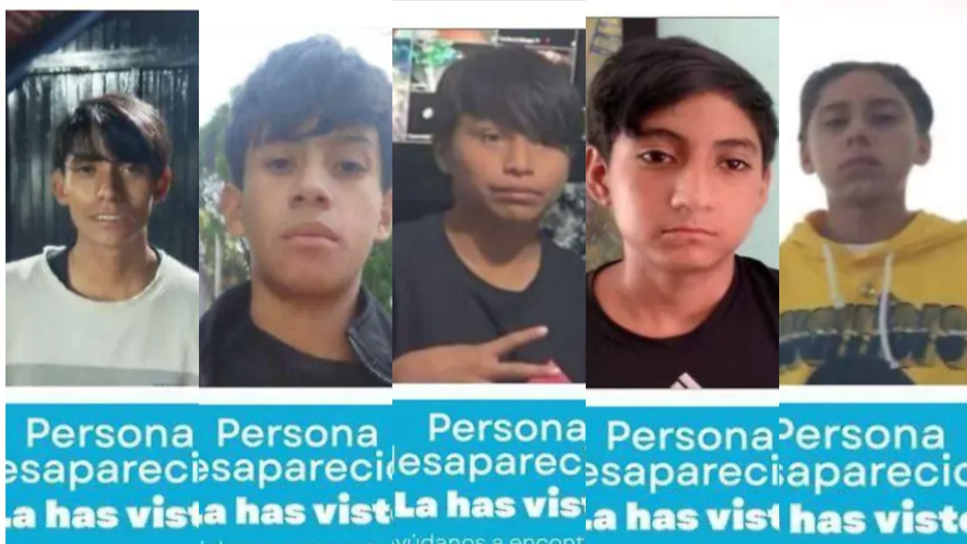 Alerta en Jalisco por desaparición de 5 adolescentes en la colonia Buenavista