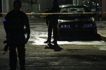 CUERNAVACA, MORELOS, 23JUNIO2017.- Dejan narcomensaje