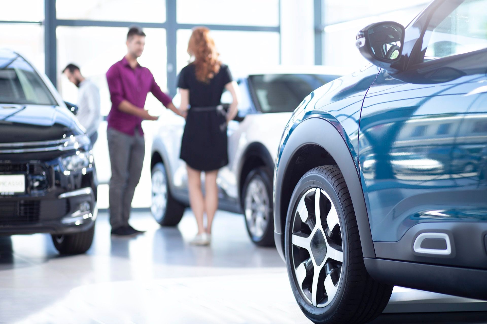 Imagen de un concesionario de coches (COCHES.NET)