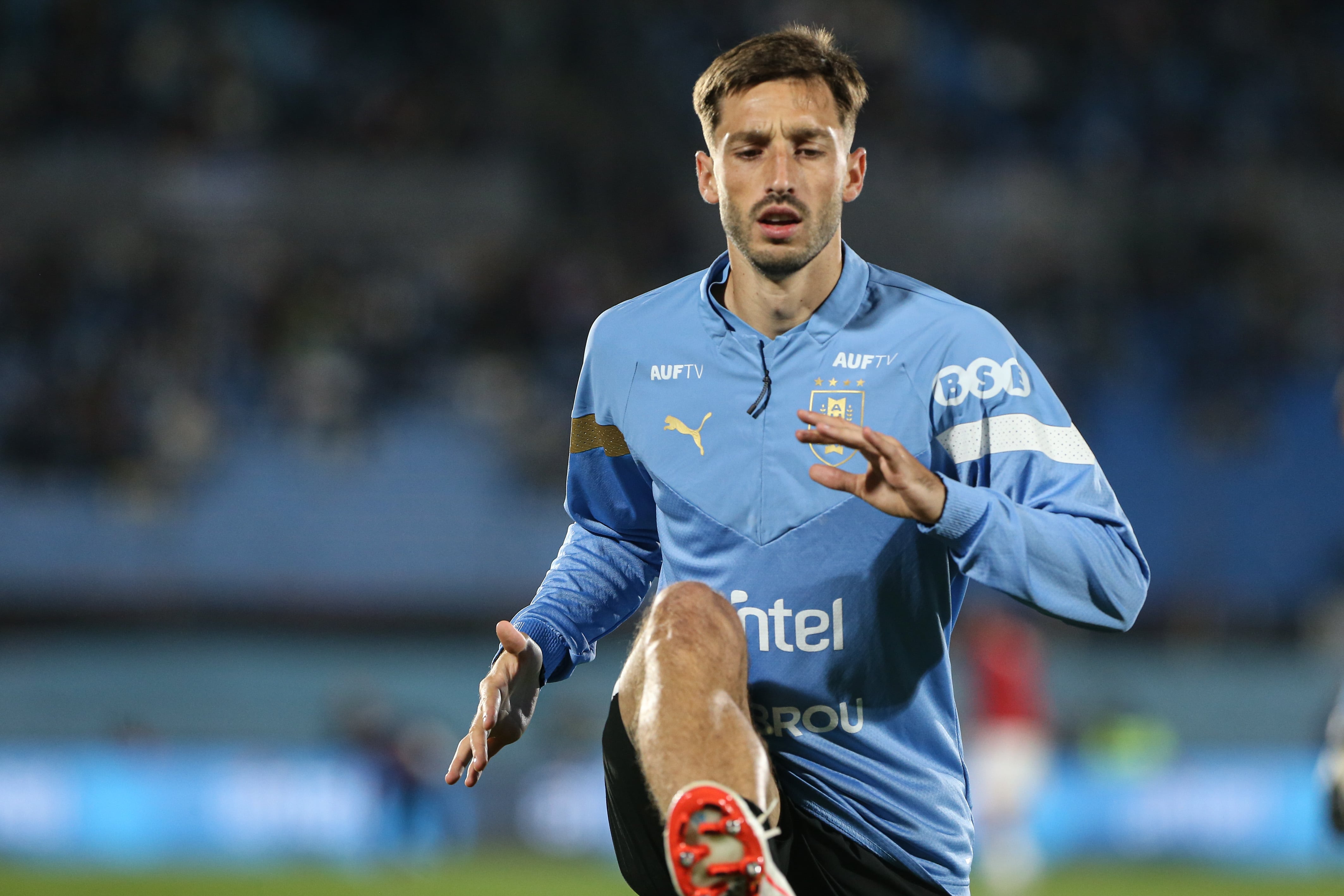 Matías Viña, una de las apuestas de River Plate en el mercado de pases (EFE/Gastón Britos)