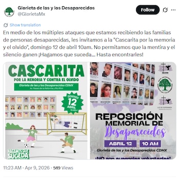 Crédito: X(@GlorietaMX)