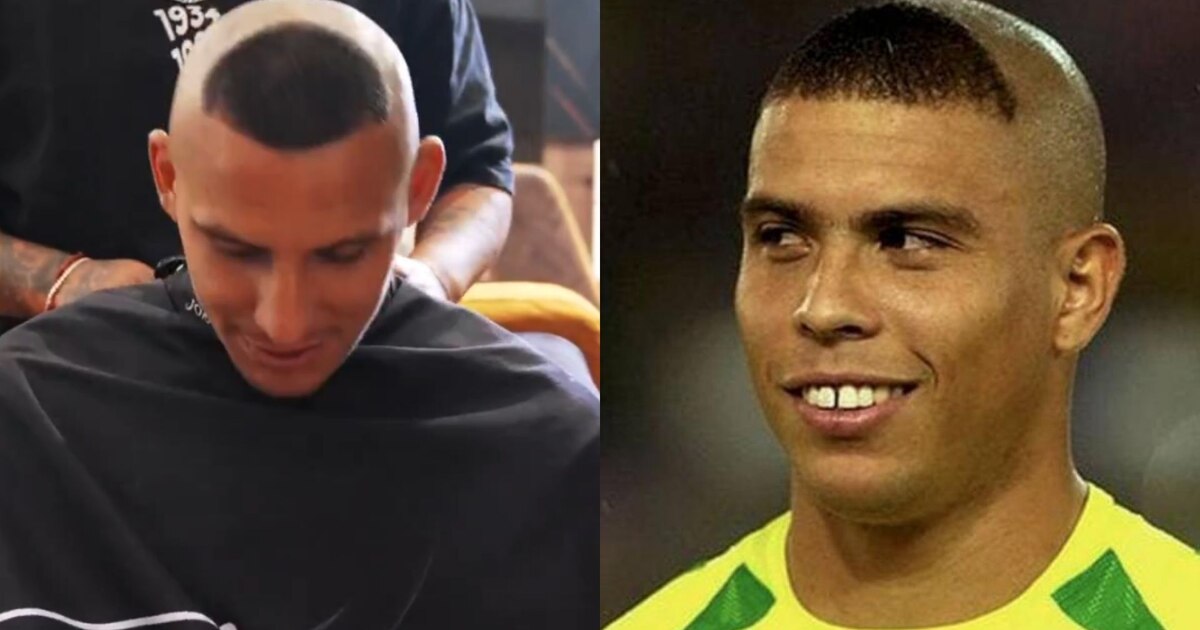 Alex Valera cumpre promessa, Ronaldo Nazário corta o cabelo após três campeonatos pelo Universitario Alex Valera cumpre promessa, Ronaldo Nazário corta o cabelo após três campeonatos pelo Universitario