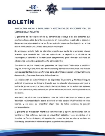 En plena protesta, el municipio