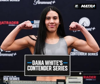 Camila Reynoso perdió por sumisión en DWCS