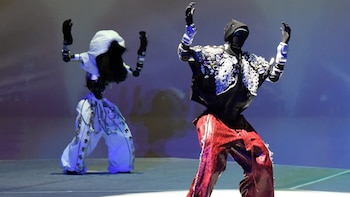 El parque temático de robots humanoides que bailan K-pop para entretener al público
