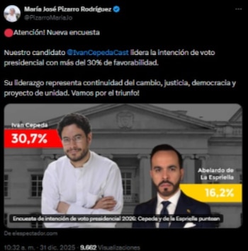 María Jose Pizarro, senadora y