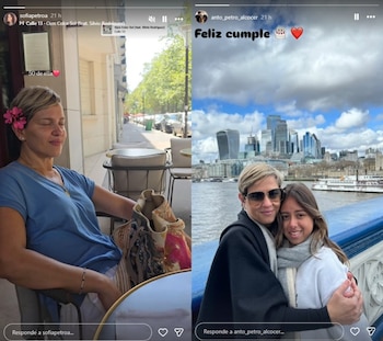 Sofía y Antonella Petro celebraron el cumpleaños número 50 de su mamá, la primera dama Verónica Alcocer - crédito @anto_petro_alcocer - @sofiapetroa/Instagram