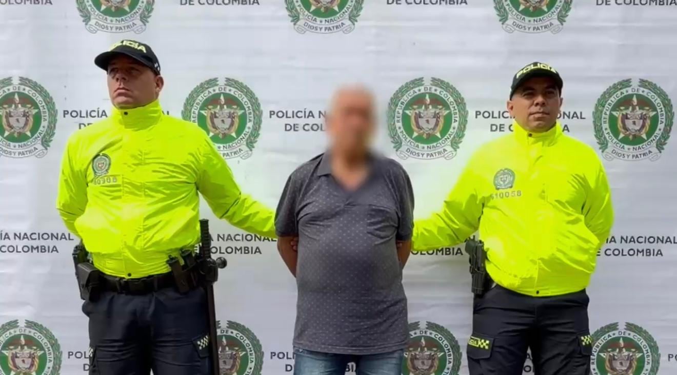 Cayó alias El Abuelo, responsable del homicidio en Medellín: el hombre habría pertenecido al Clan del Golfo - crédio Alcaldía de Medellín