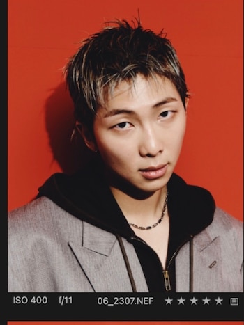 RM, cuyo nombre real es Kim Namjoon, es el líder de BTS y uno de los raperos del grupo.