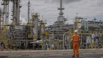 La producción de petróleo en