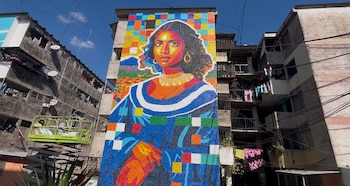 El mural de la colonia