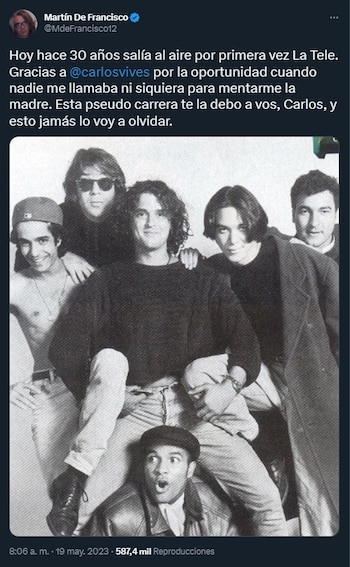 En su cuenta de Twitter,