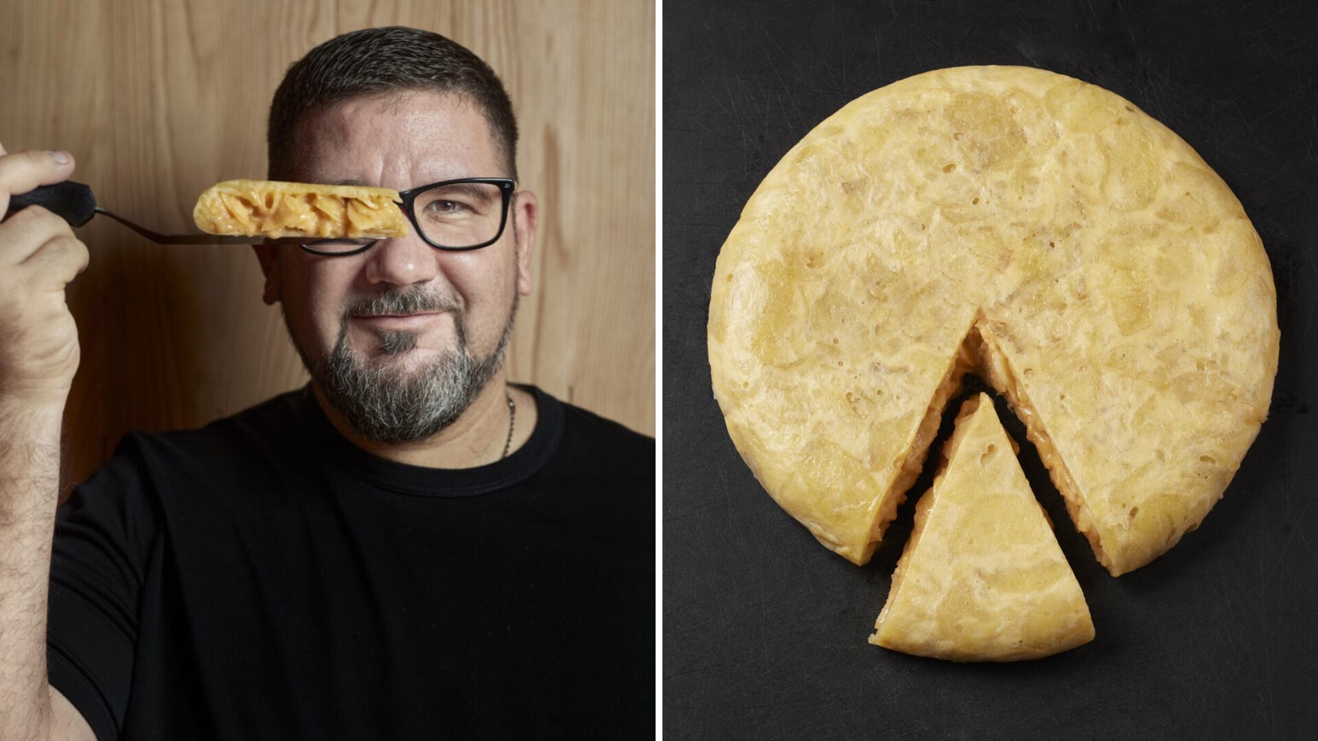 El chef andaluz Dani García revolucionó la tortilla de papas tradicional al eliminar la cebolla de la receta y destacar la simplicidad de los ingredientes -(Grupo Dani García)