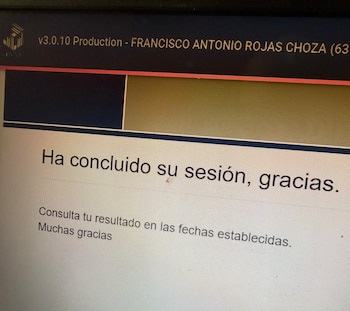 Fallas de Ceneval en prueba INE. (Imágenes de redes sociales)