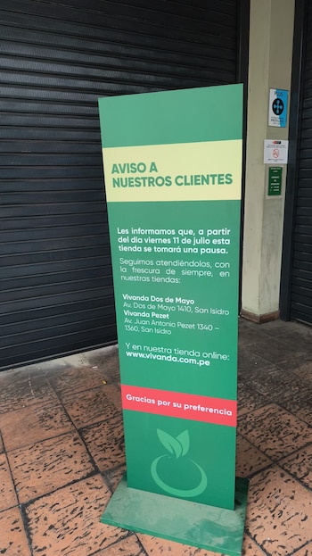 Comunicado de Vivanda a sus