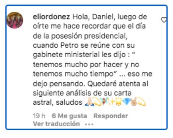 Recciones en redes sociales sobre