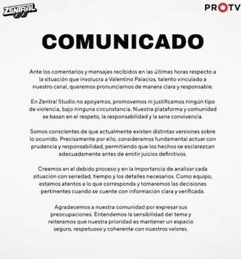 El canal de streaming Zentral