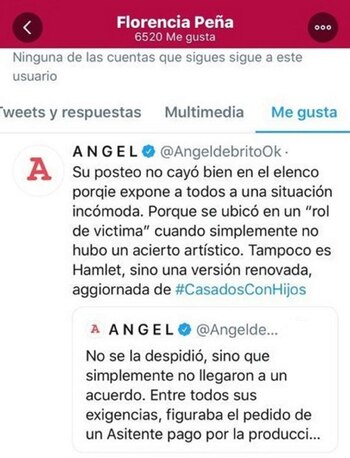 Los "me gusta" de Florencia