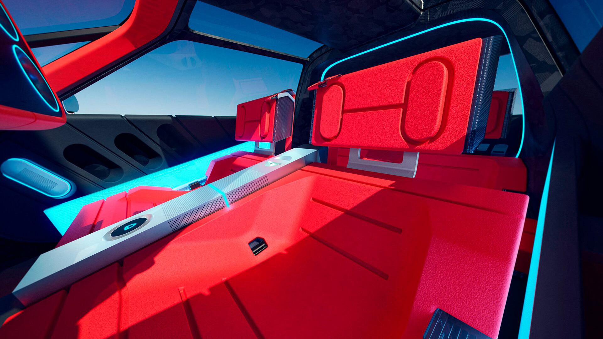 La utilización de materiales reciclados y fácilmente intercambiables permite una personalización total del auto