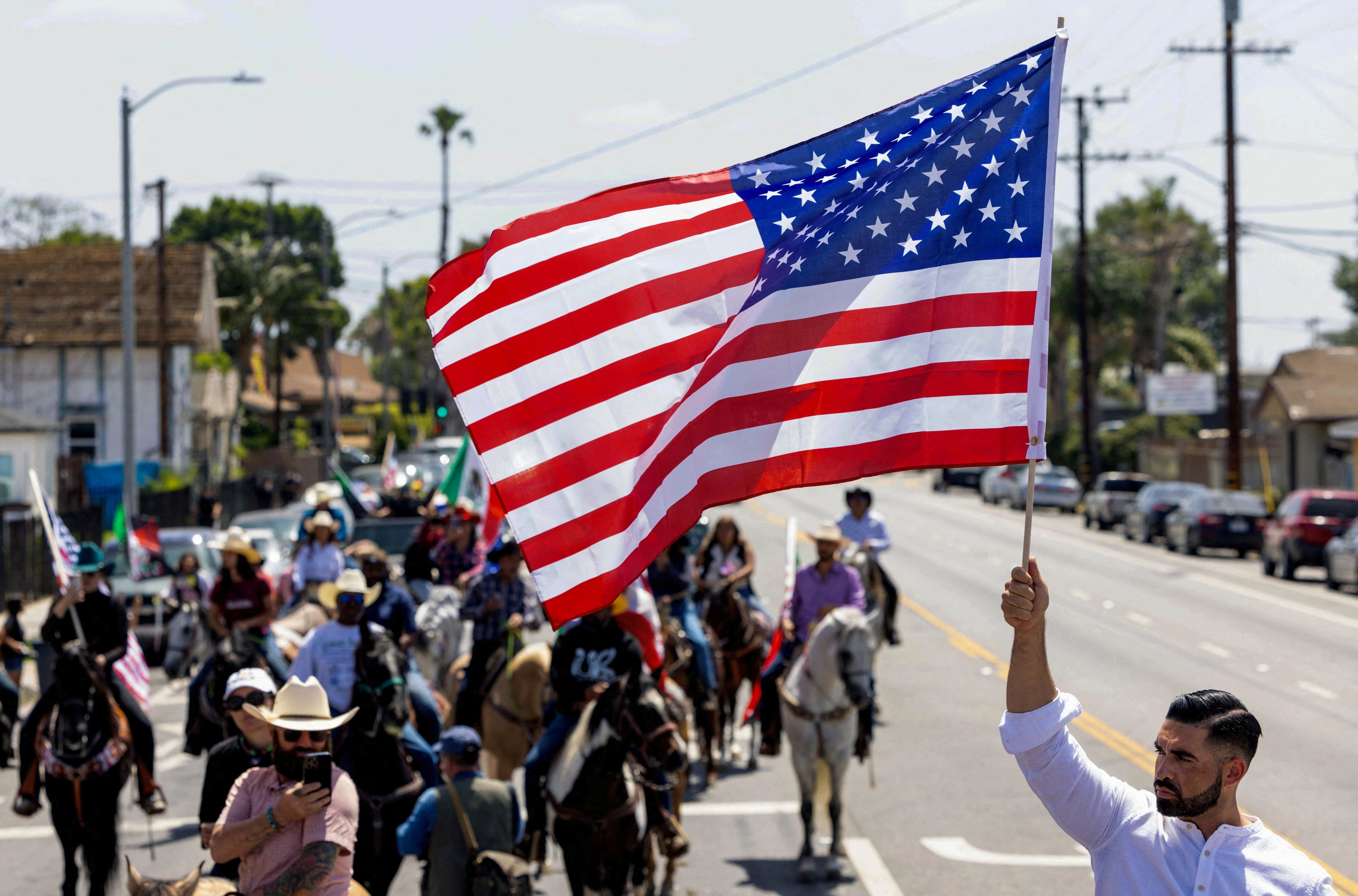 Las celebraciones del Día de la Independencia en barrios con alta población inmigrante quedan suspendidas por motivos de seguridad. (REUTERS/Jill Connelly/File Photo)