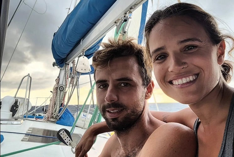 La pareja tiene pensado salir a dar la vuelta al mundo en velero a mediados de 2028