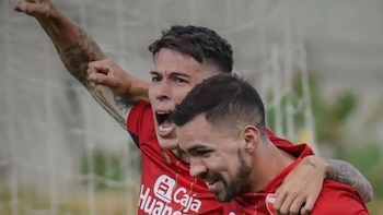 Javier Sanguinetti lidera desde el campo a Sport Huancayo. - Crédito: Difusión