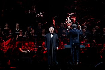 Andrea Bocelli declaró que muy