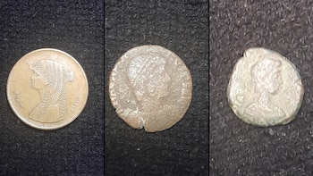 Moneda de 50 piastres y