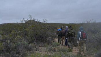 A pesar del frío, lluvia