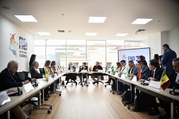 En la reunión se habló