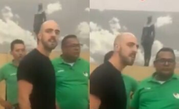 La agresión en Jumbo Cartagena