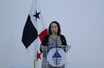 Zohra Abaakouk, representante de la Organización Panamericana de la Salud y Organización Mundial de la Salud en Panamá (OPS/OMS). (Minsa)