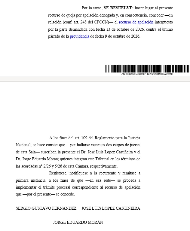 El fallo judicial que revisará la medida cautelar sobre la Ley de Financiamiento Universitario