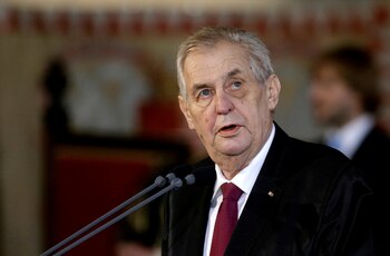 El presidente checo Milos Zeman (Reuters)